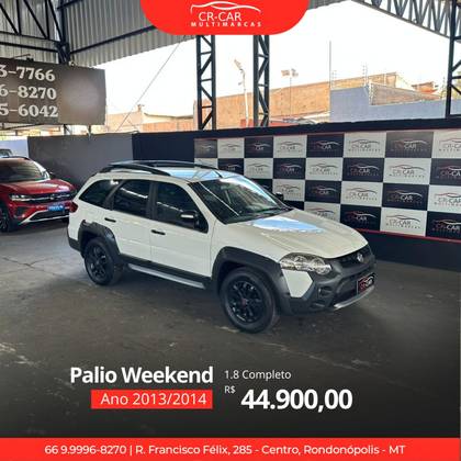 FIAT PALIO 1.8 MPI ADVENTURE WEEKEND 16V FLEX 4P MANUAL